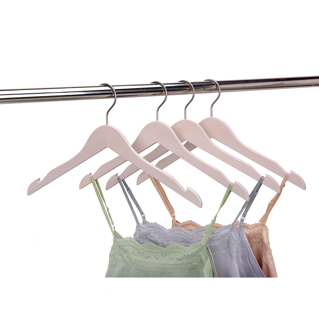 SHIMOYAMA Clothes Hanger Beech Wood Shirt Hangers for Men and